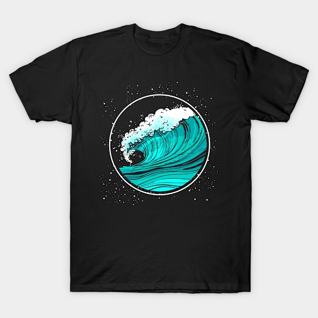 Wave Surfer T-Shirt by ShirtsShirtsndmoreShirts